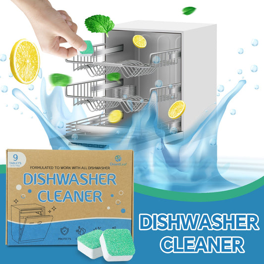 9 Tablets Dishwasher Detergent Deep Clean Dishwasher Deodorizer
