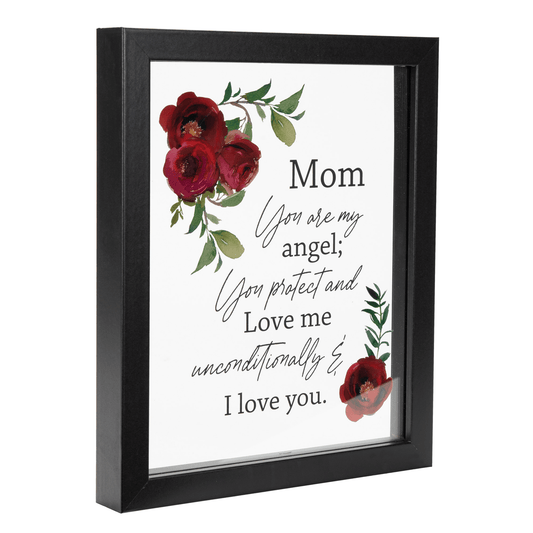 Framed Wall Art: Mom, You Are My Angel