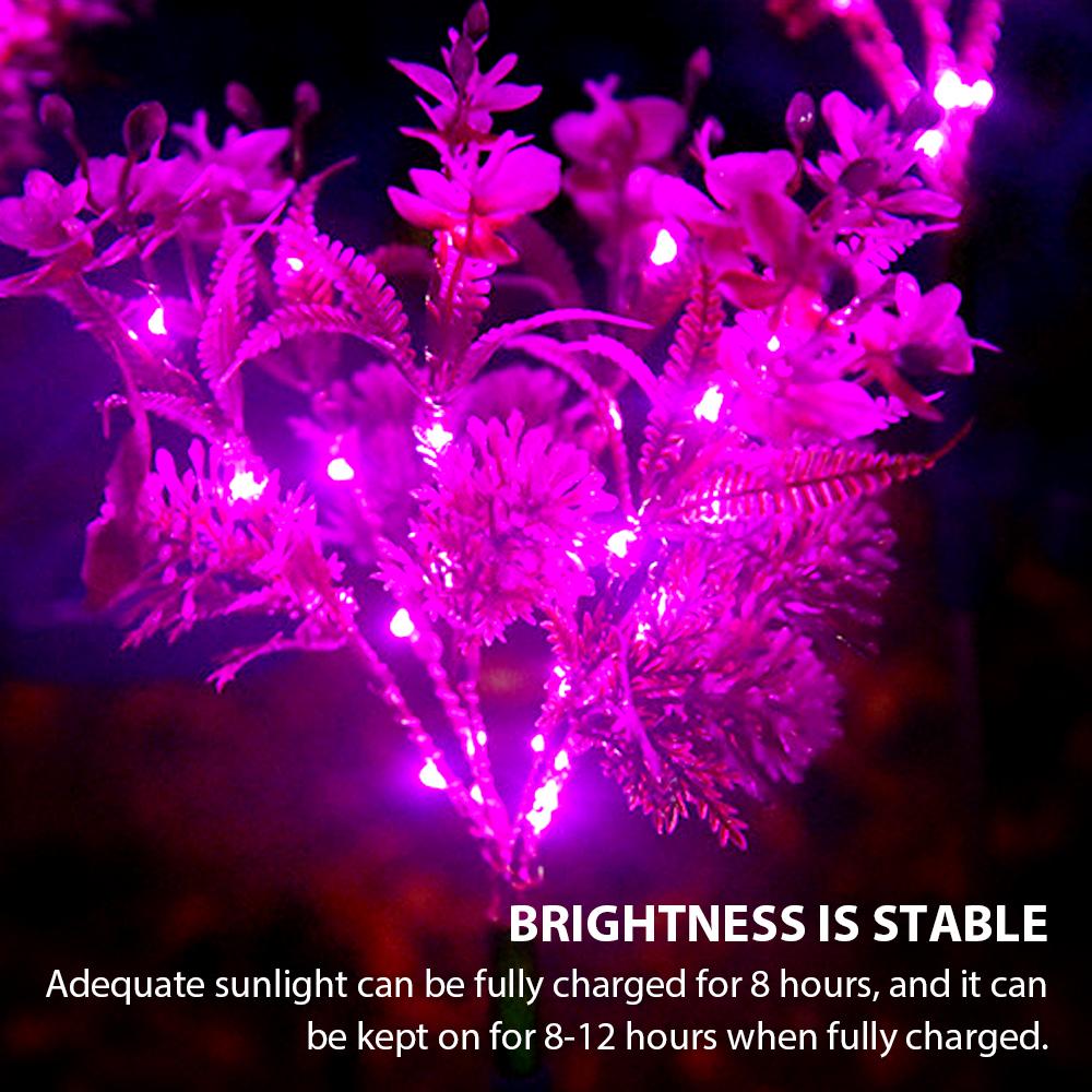 Outdoor Waterproof Solar Phalaenopsis Garden Decorative Lights