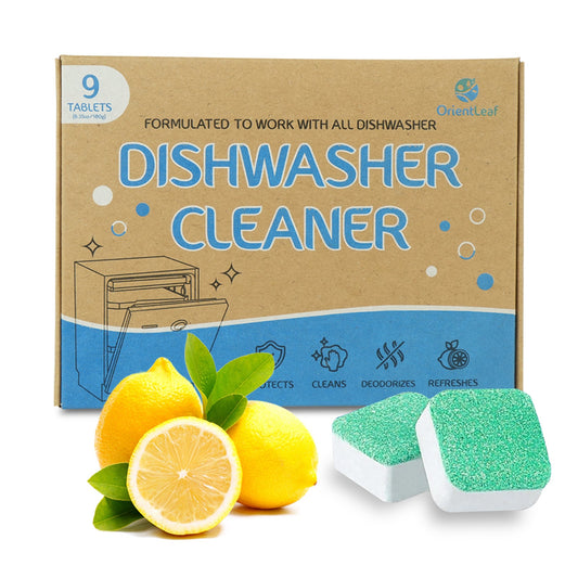 9 Tablets Dishwasher Detergent Deep Clean Dishwasher Deodorizer