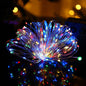 2 Pcs LED String Lights 65.6Ft 200LED Copper Wire String Lights with