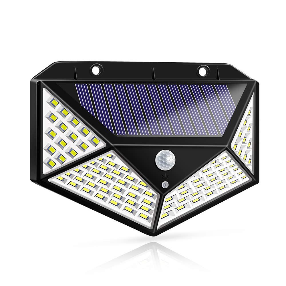 Solar Four Wall PIR Motion Sensor Wall Waterproof Light