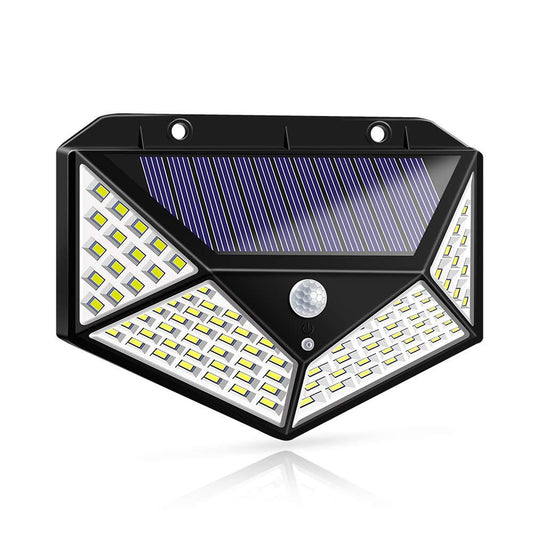 Solar Four Wall PIR Motion Sensor Wall Waterproof Light