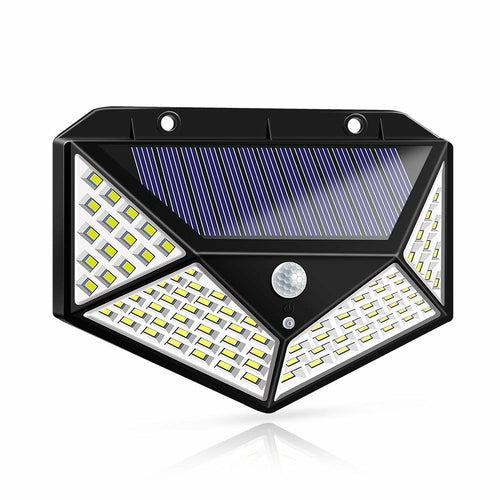 Solar Four Wall PIR Motion Sensor Wall Waterproof Light