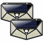 Solar Four Wall PIR Motion Sensor Wall Waterproof Light