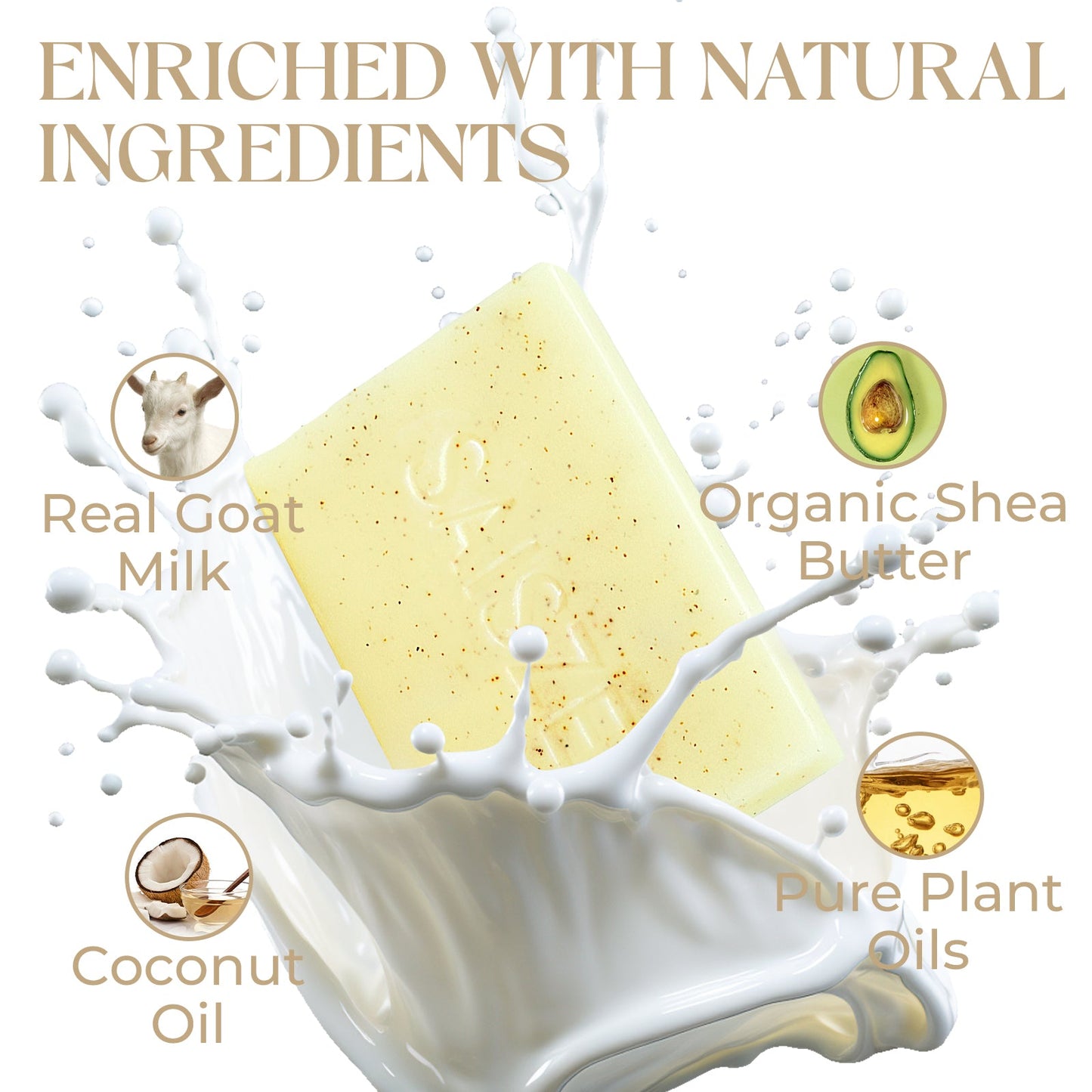 2 Pcs Soap Bar Deep Cleansing Moisturizing and Nourishing for All Skin
