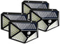 Solar Four Wall PIR Motion Sensor Wall Waterproof Light