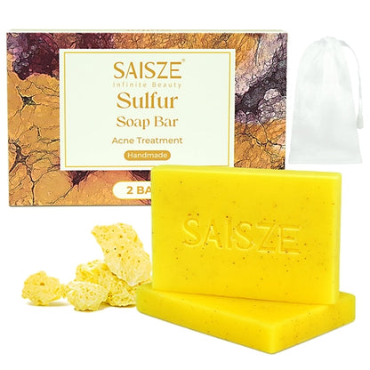 2 Pcs Soap Bar Deep Cleansing Moisturizing and Nourishing for All Skin