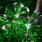 OriginalSourcing 2 Pack Outdoor Solar Garden Light Firework Lights 120