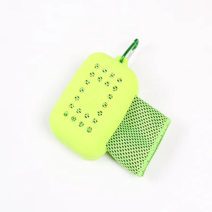 Small Silicond Ice Towel Cold Sports Cooling Ice Cold Towel Cycling