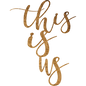 This Is Us - Metal Wall Art