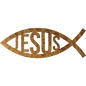 Jesus Fish - Metal Wall Art
