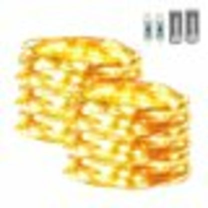 2 Pcs LED String Lights 65.6Ft 200LED Copper Wire String Lights with